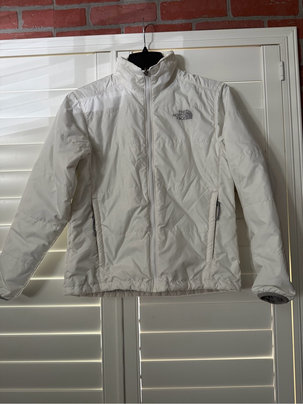 The North Face Women's White Puffer Jacket